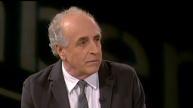 Antonio Rodríguez durante una entrevista
