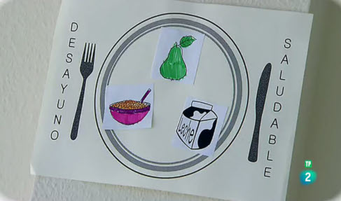 img-Dibujo de un plato de un desayuno saludable
