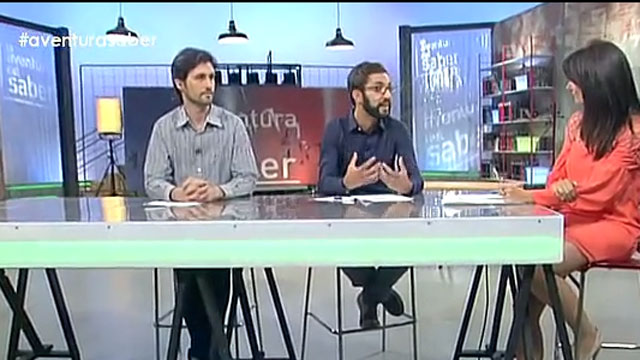 Roi Villar y Álvaro Rodríguez en una entrevista