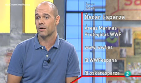 img-Óscar Esparza durante la entrevista