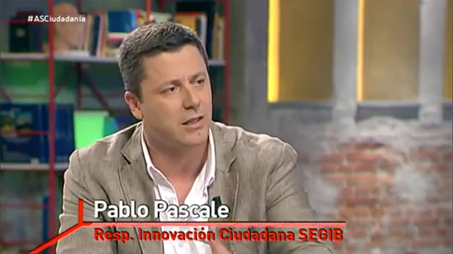 Pablo Pascale durante la entrevista