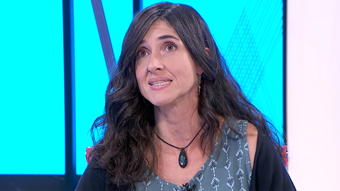 img-Elena Alfageme durante la entrevista