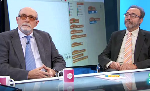 img-Pere Marqués y Francisco Pavón durante la entrevista
