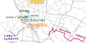 Mapa del paseo de Jane