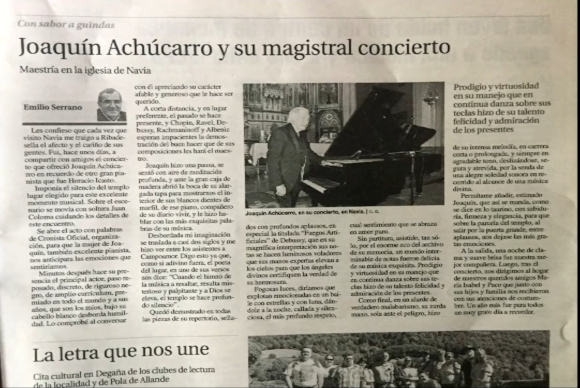 img-Achúcarro y sus compañeros de viaje en Navia.