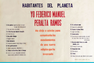 Mandamientos gánicos del artista argentino Federico Peralta Gamos de 1966, Editorial Rescate. (Dominio público)