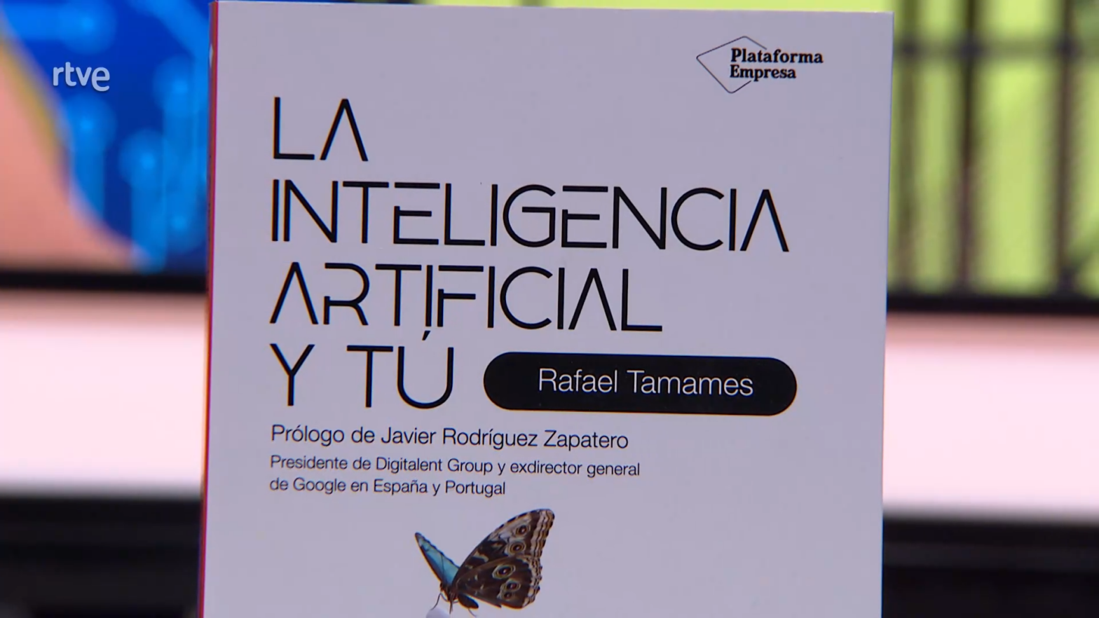 Portada del libro la inteligencia artificial y tú