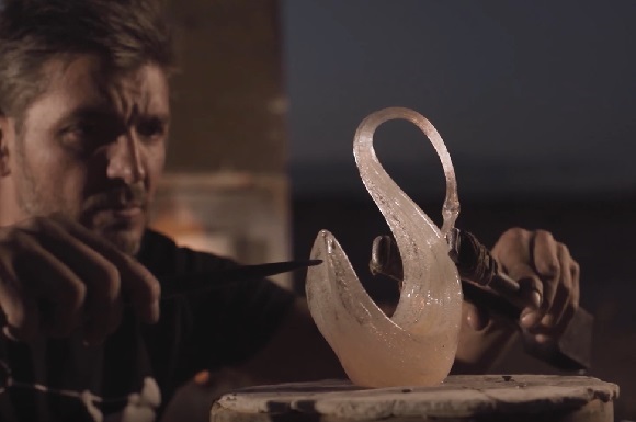 img-Diego Rodríguez. Soplado de vidrio. Captura