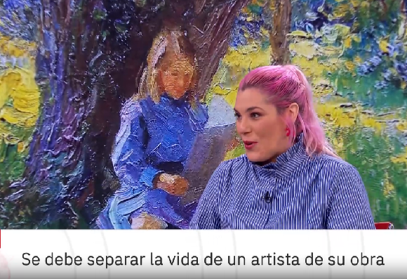 img-Sara Rubayo. ¿Separamos la vida de un artista de su obra . Captura