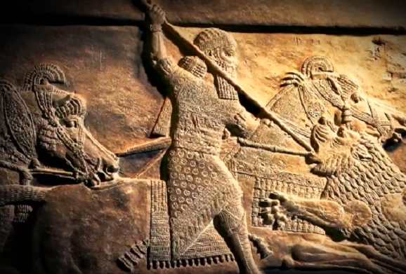 img-Asurbanipal. Rey del mundo, rey de Asiria. Captura