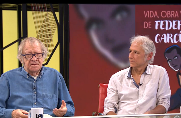 img-Ian Gibson y Quique Palomo. Federico García Lorca. Captura