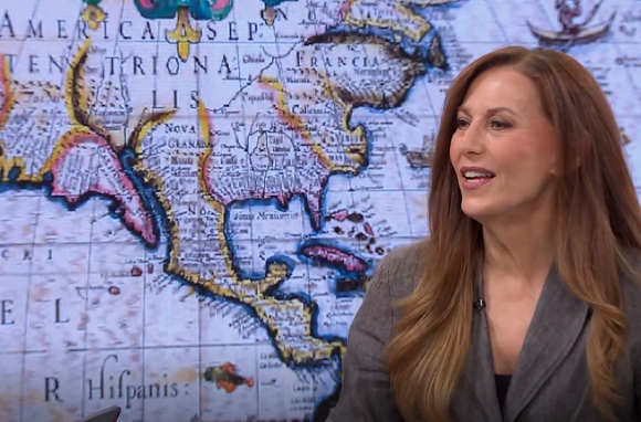 img-María José Rubio. Mencía Calderón, La Adelantada. Captura