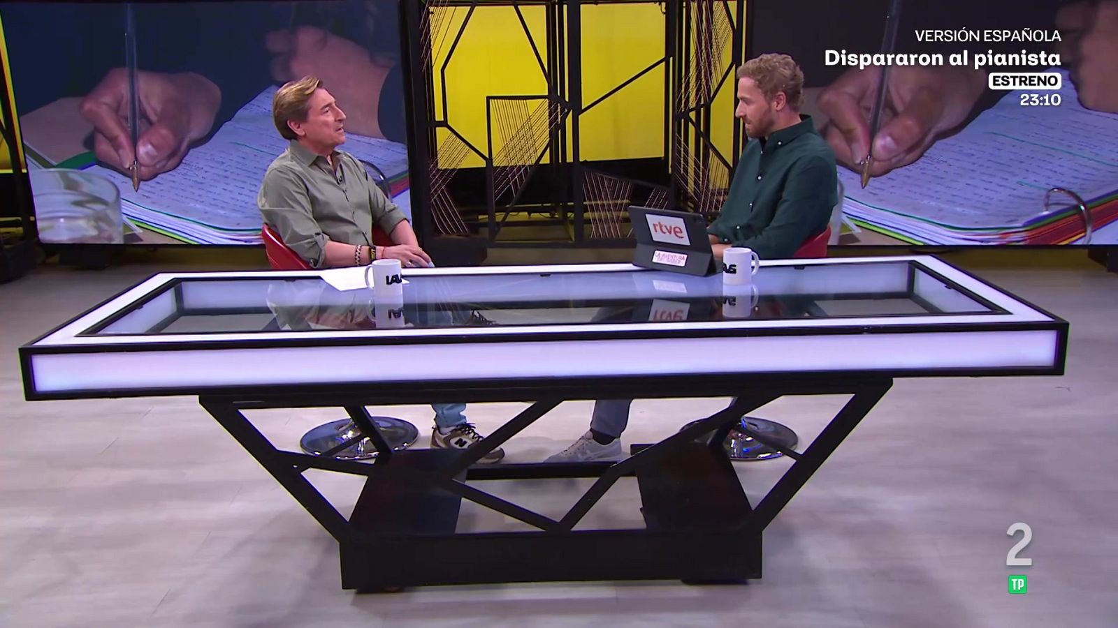 img-Fede Cardelús conversa con el profesor Toni García Arias sobre los resultados del informe PISA en La aventura del saber.